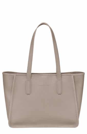 Longchamp Le Foulonné Leather Shoulder Tote