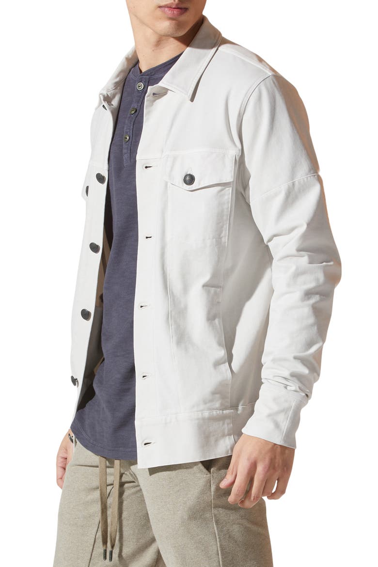 Flex Pro Denim Jacket, Alternate, color, SILVER