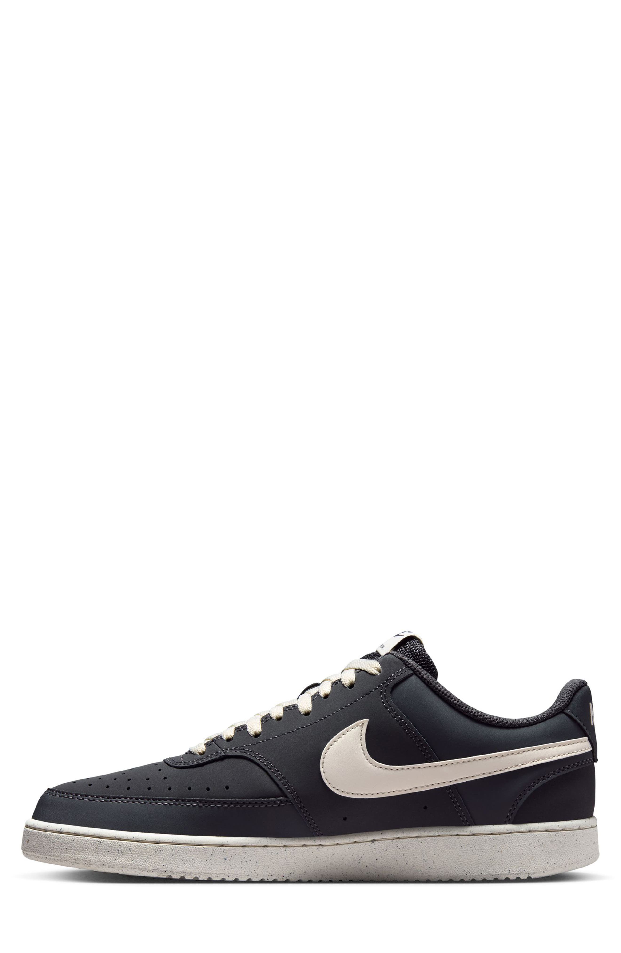 Nike Court Vision Low V2 Sneaker, Alternate, color, Anthracite/ Pale Ivory