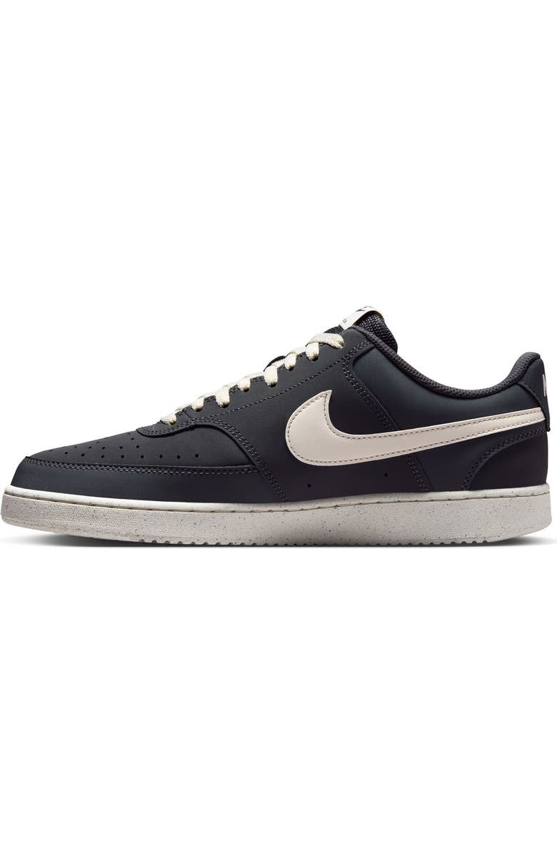 Nike Court Vision Low V2 Sneaker, Alternate, color, Anthracite/ Pale Ivory