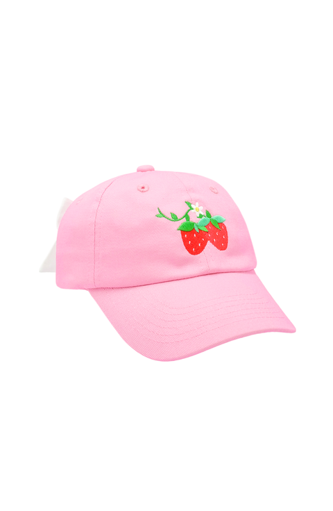 Strawberry Fields Twill Bow Baseball Hat (Baby)
