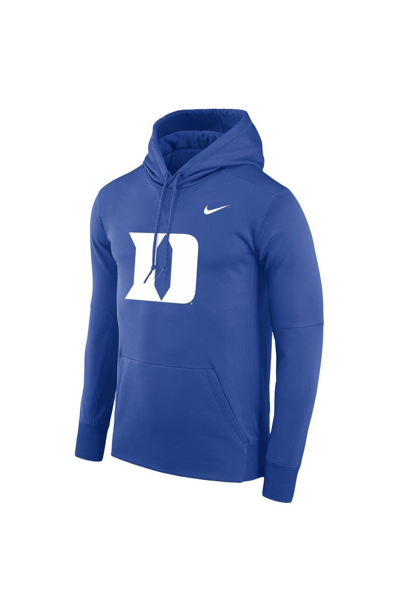 Nike Men's Nike Royal Duke Blue Devils Performance Pullover Hoodie, Alternate, color,
