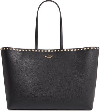 【VALENTINO】 Rockstud leather tote bag Valentino Garavani Rockstud Leather Tote | Nordstrom