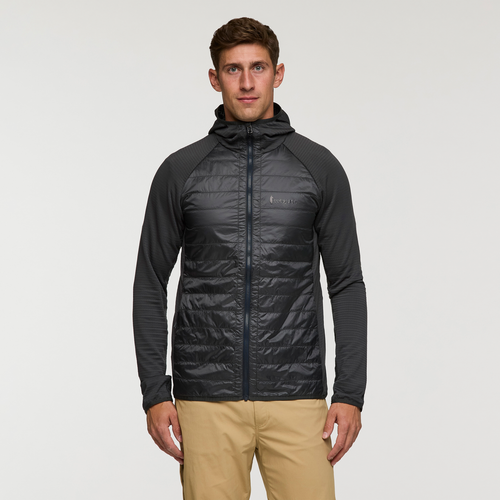 Cotopaxi-amigos-24 Capa Hybrid Insulated Hooded Jacket In Gray