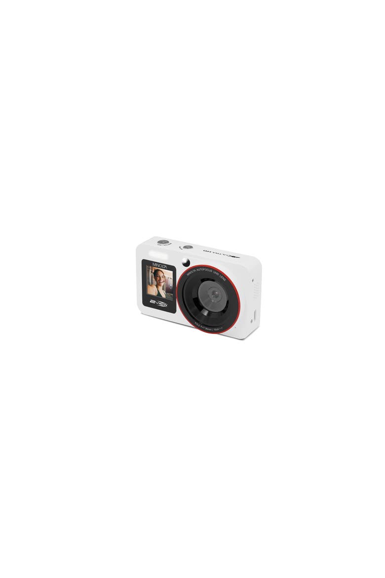 4K Ultra HD Dual Screen Digital Camera, Main, color, White