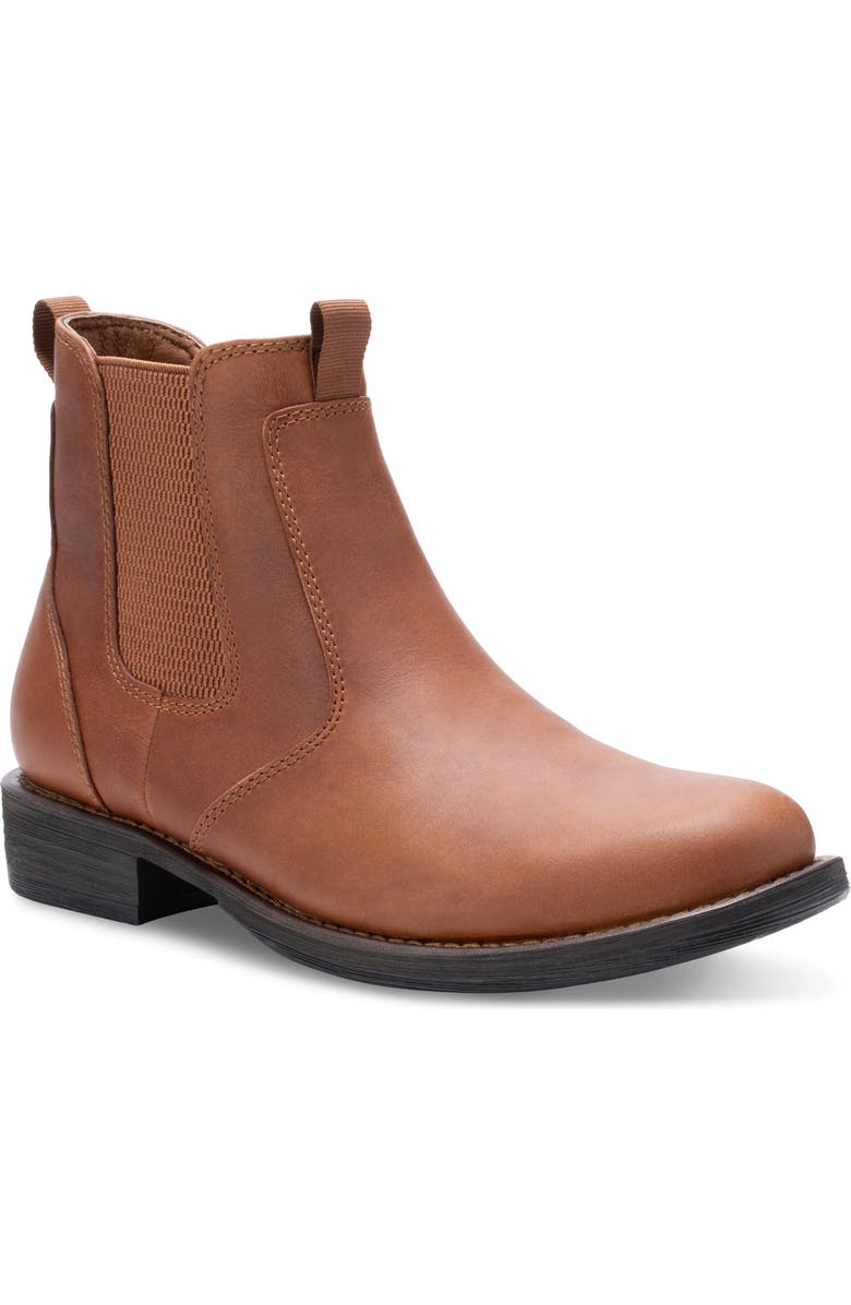Eastland Daily Double Chelsea Boot, Main, color, Oak