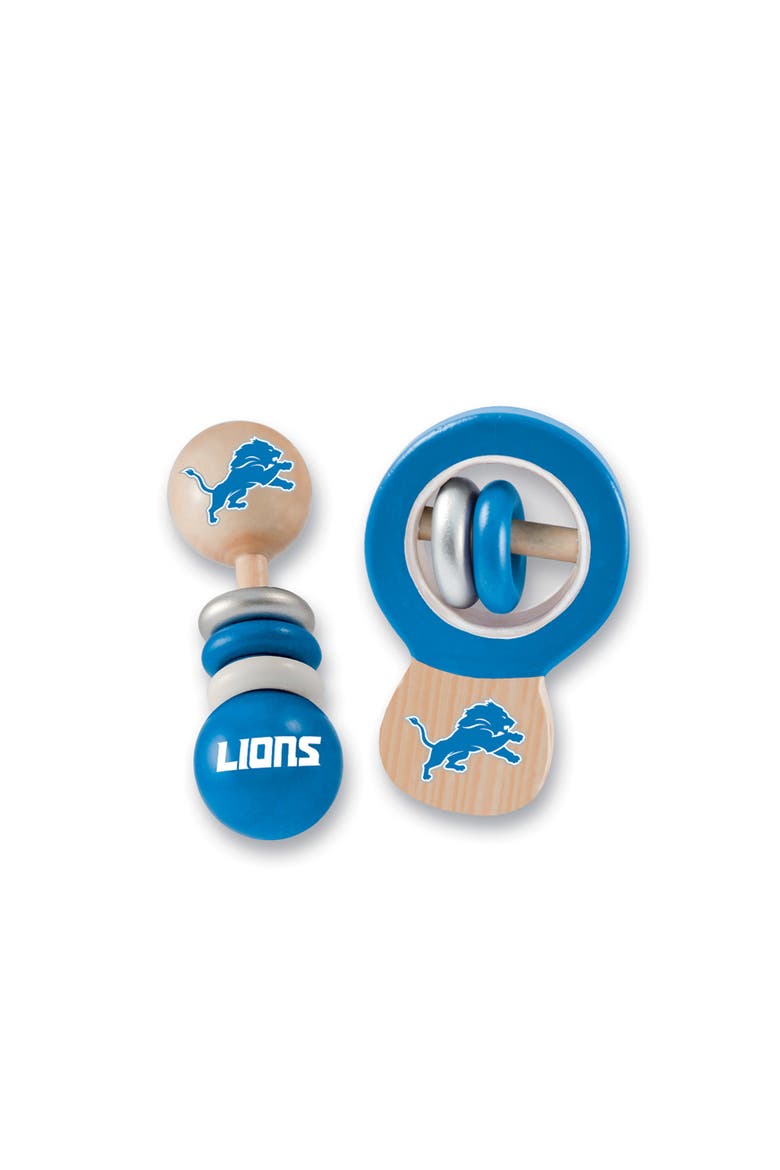 Detroit Lions Baby Rattles 2-Pack, Main, color, Multicolor