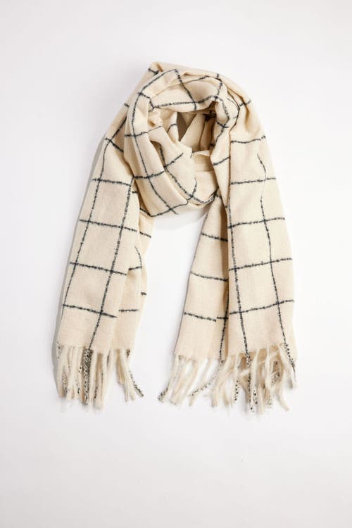 Hat Attack Windowpane Muffler In Neutral