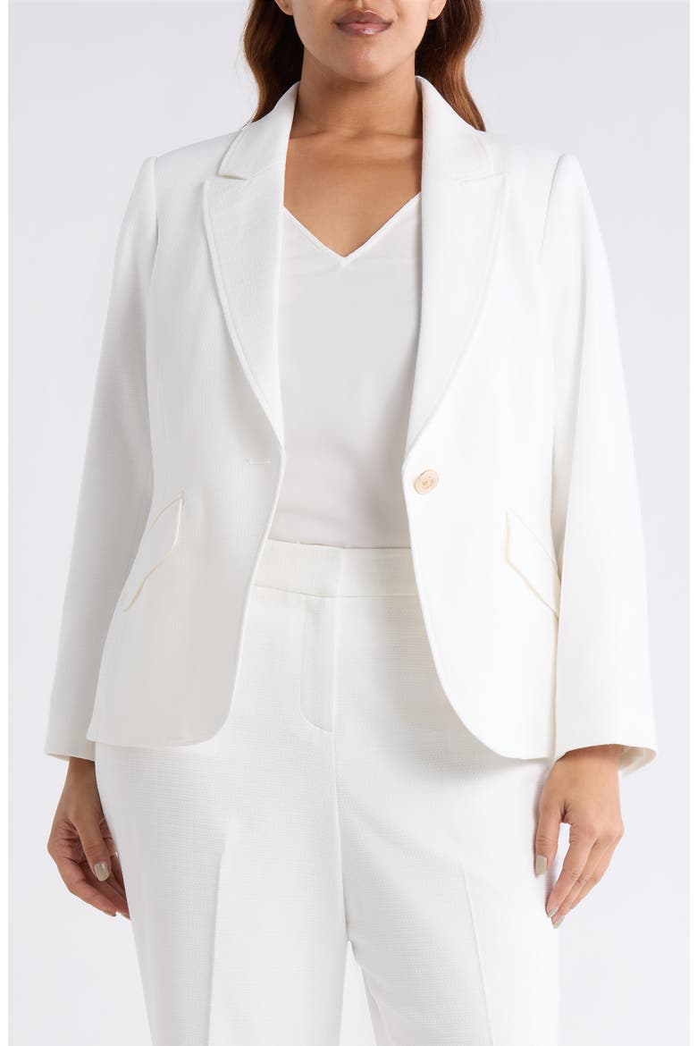 Stretch Bouclé Jacket, Main, color, IVORY