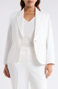 Tahari ASL Stretch Bouclé Jacket