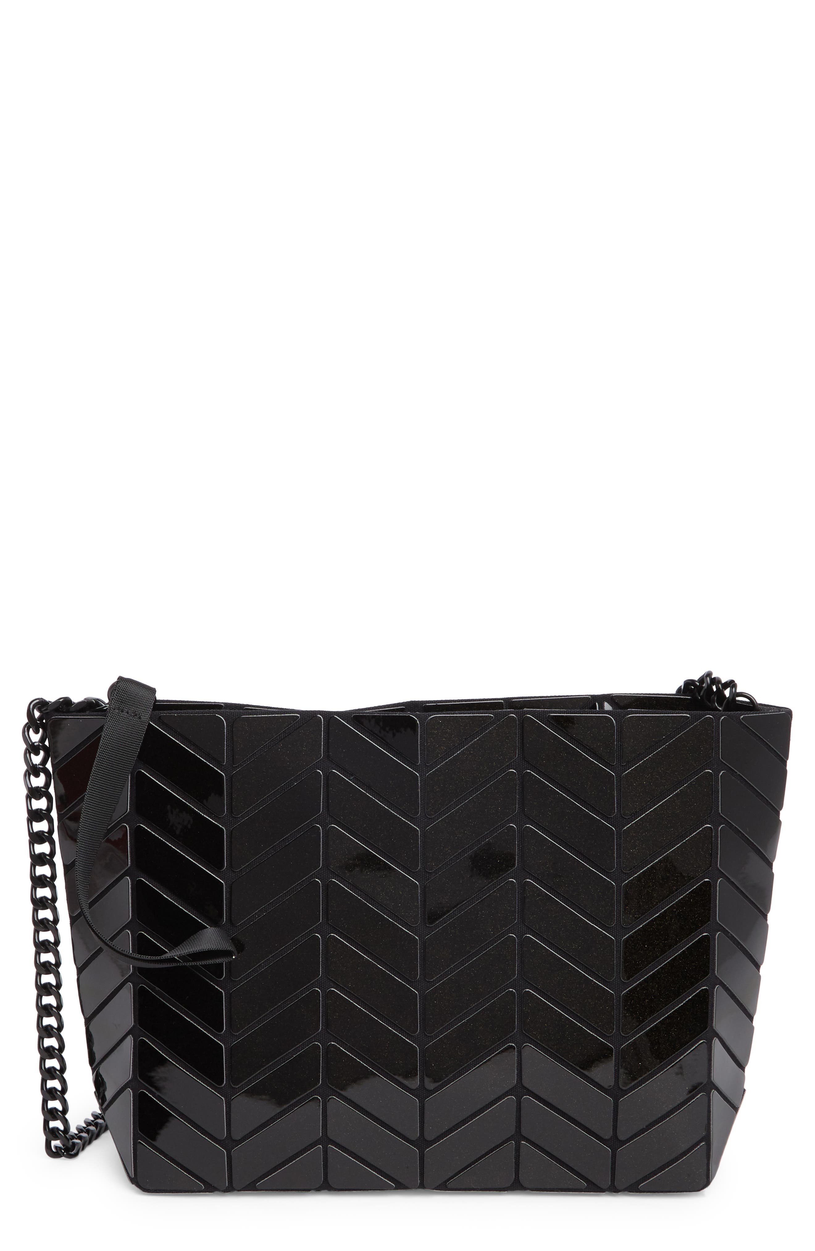 PATRIZIA LUCA Chevron Convertible Clutch