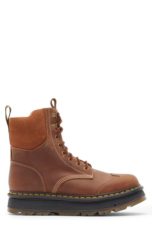 Dr. Martens' Dr. Martens Zebzag 8 Lace-up Boot In Classic Tan
