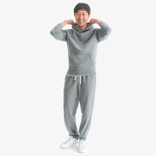 Primary Adult Cozy Fleece Pullover Hoodie In Black