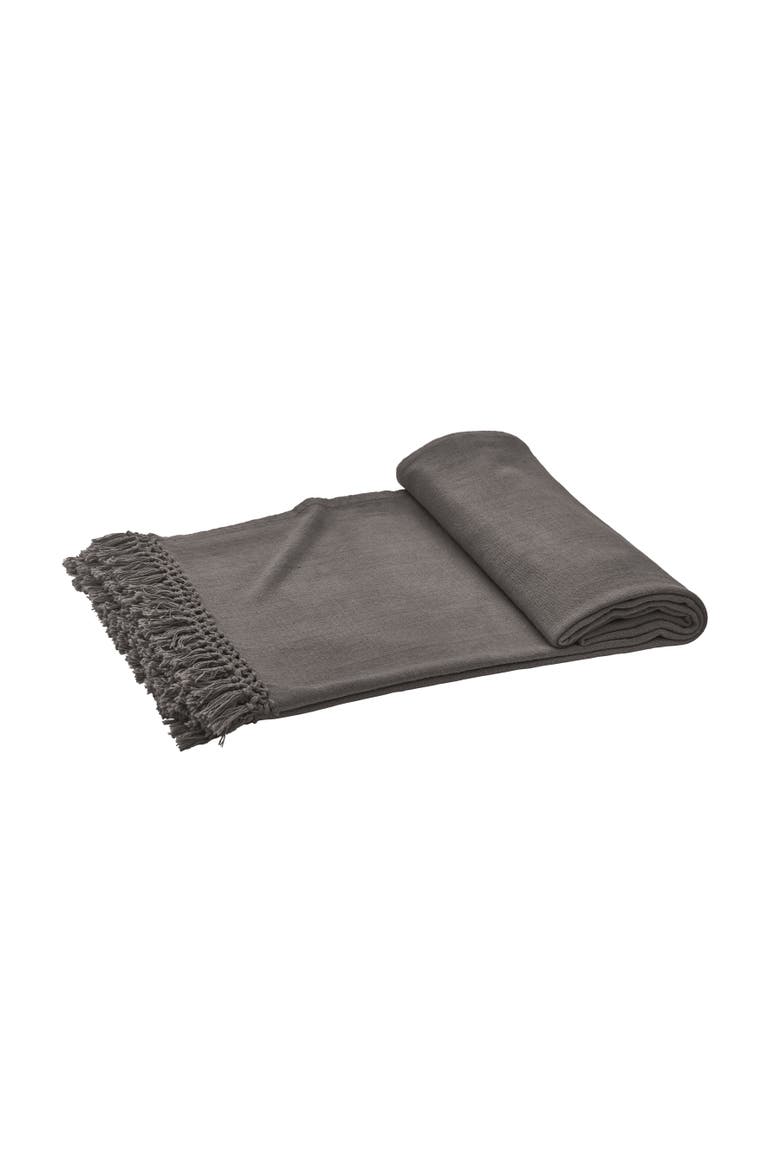 Lavato Shale Bed Throw, Main, color, Grey