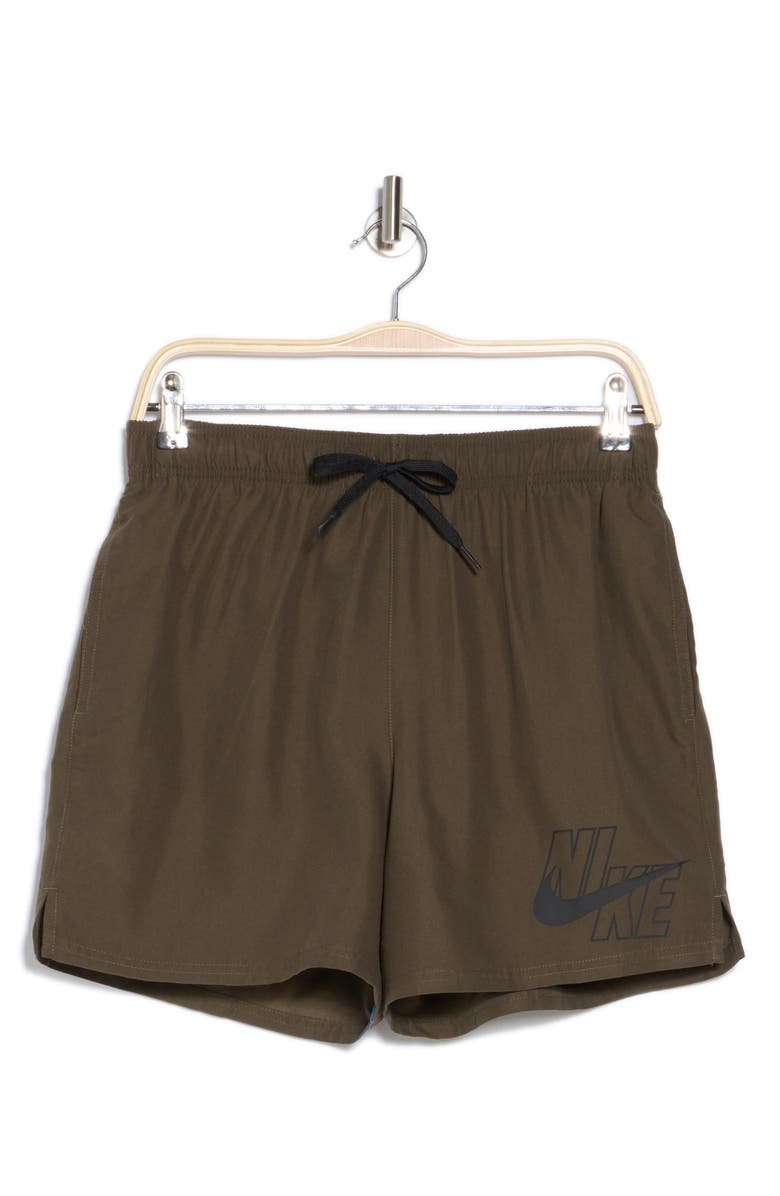 Nike 5-Inch Volley Swim Trunks, Alternate, color, Cargo Khaki