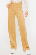 KanCan Saturn Ultra High Rise Wide Leg Corduroy Pants