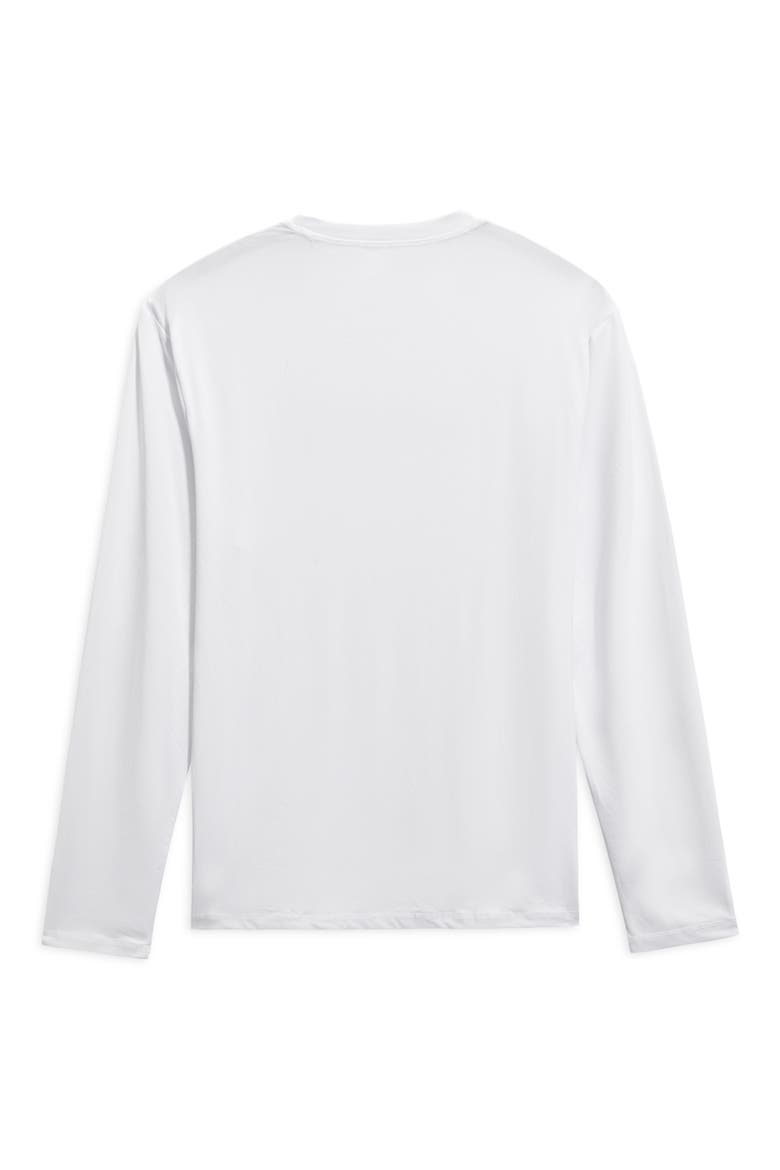 Cabana Floral Long Sleeve Sun Shirt, Alternate, color, WHITE TRADITIONAL