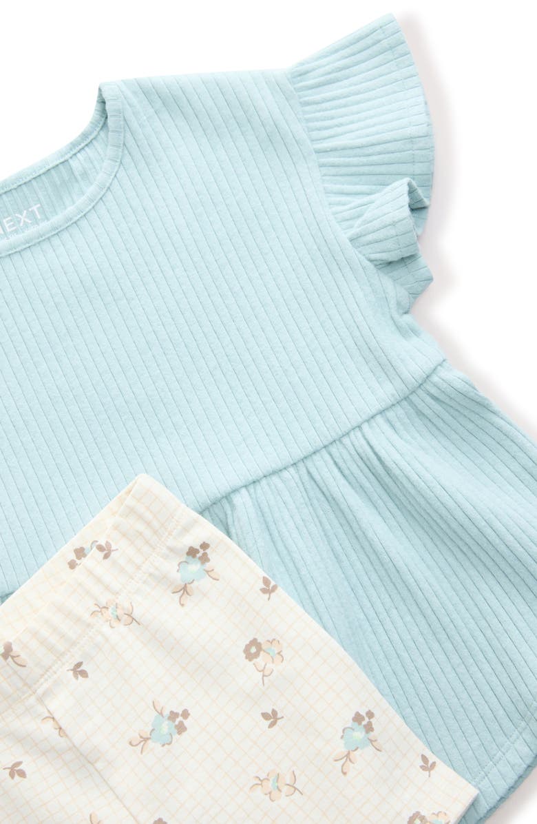 NEXT Kids' Ditsy Top & Shorts Set, Alternate, color,