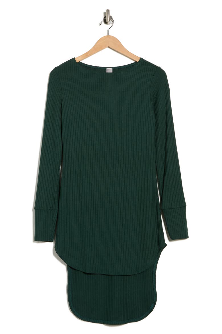 Boat Neck High Low Sweater, Alternate, color, AVENTURINE