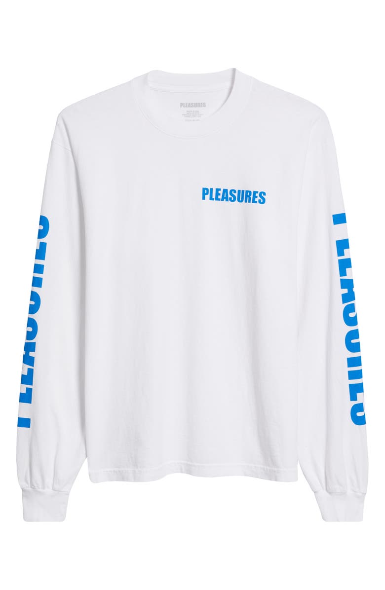PLEASURES Impact Staff Long Sleeve Graphic T-Shirt, Alternate, color,