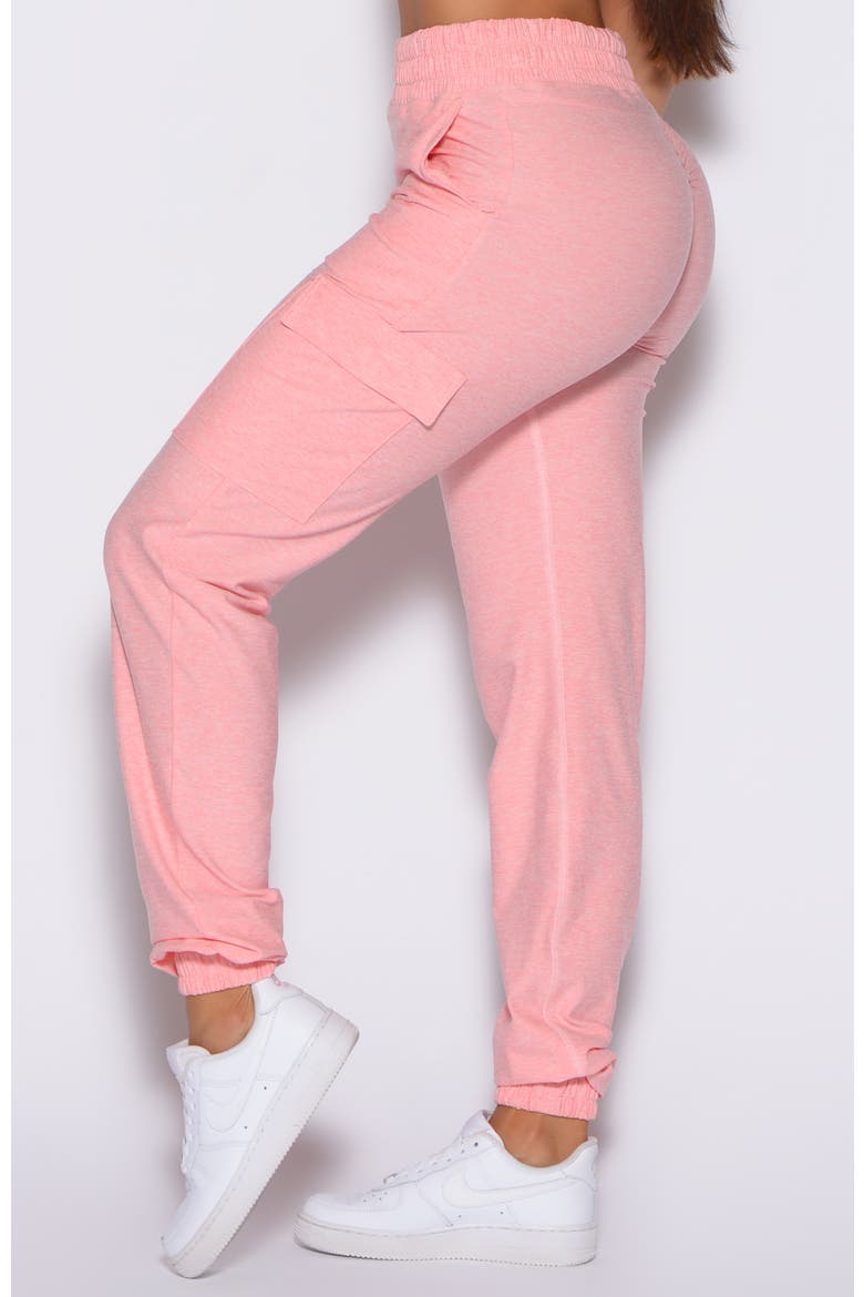 Cloud Comfort Joggers, Alternate, color, Peachy Pink