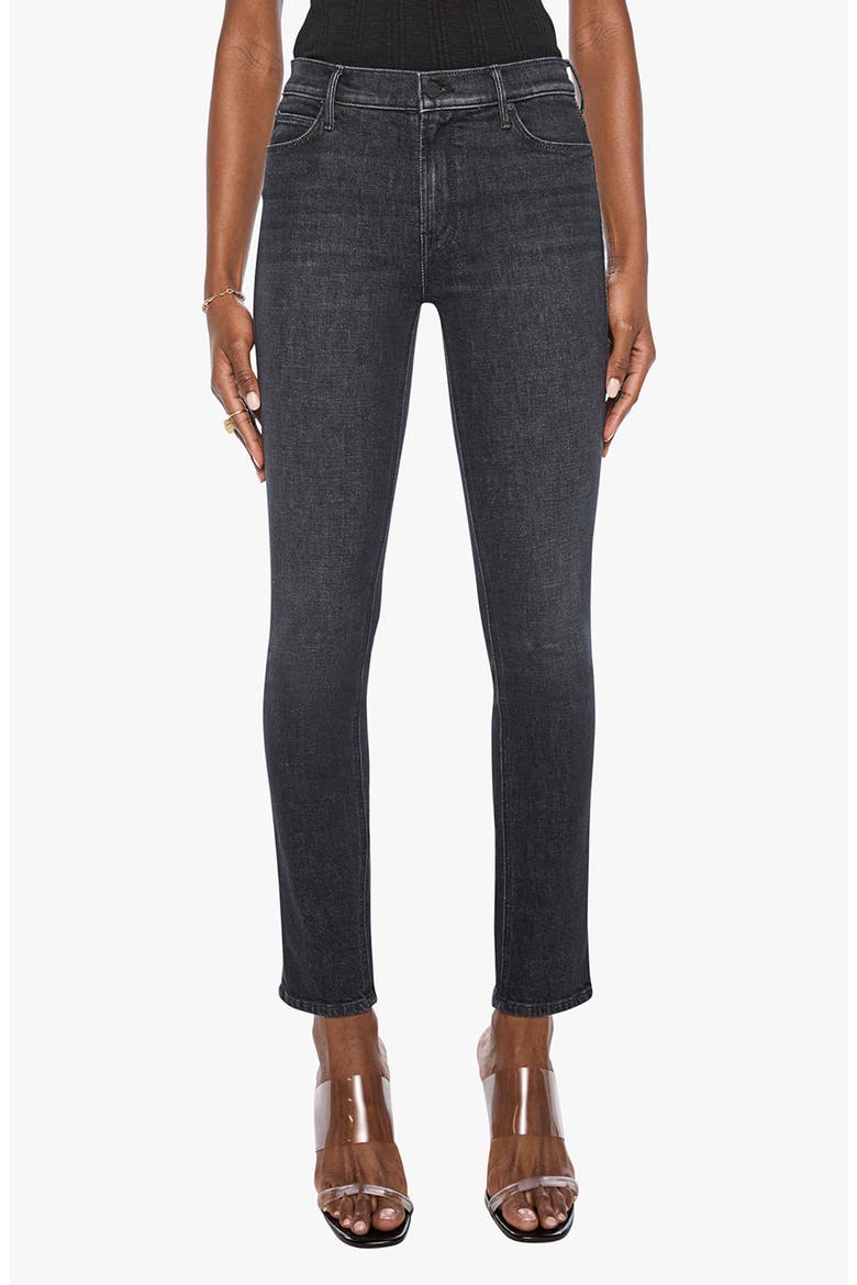 The Dazzler Skimp Mid Rise Slim Straight Leg Jeans, Main, color, RIDING THE MILKYWAY