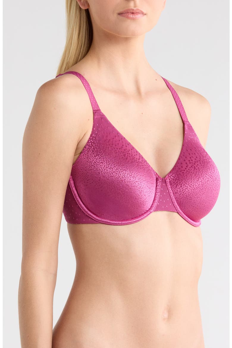Back Appeal™ Smoothing Underwire Bra, Alternate, color, RASPBERRY COULIS