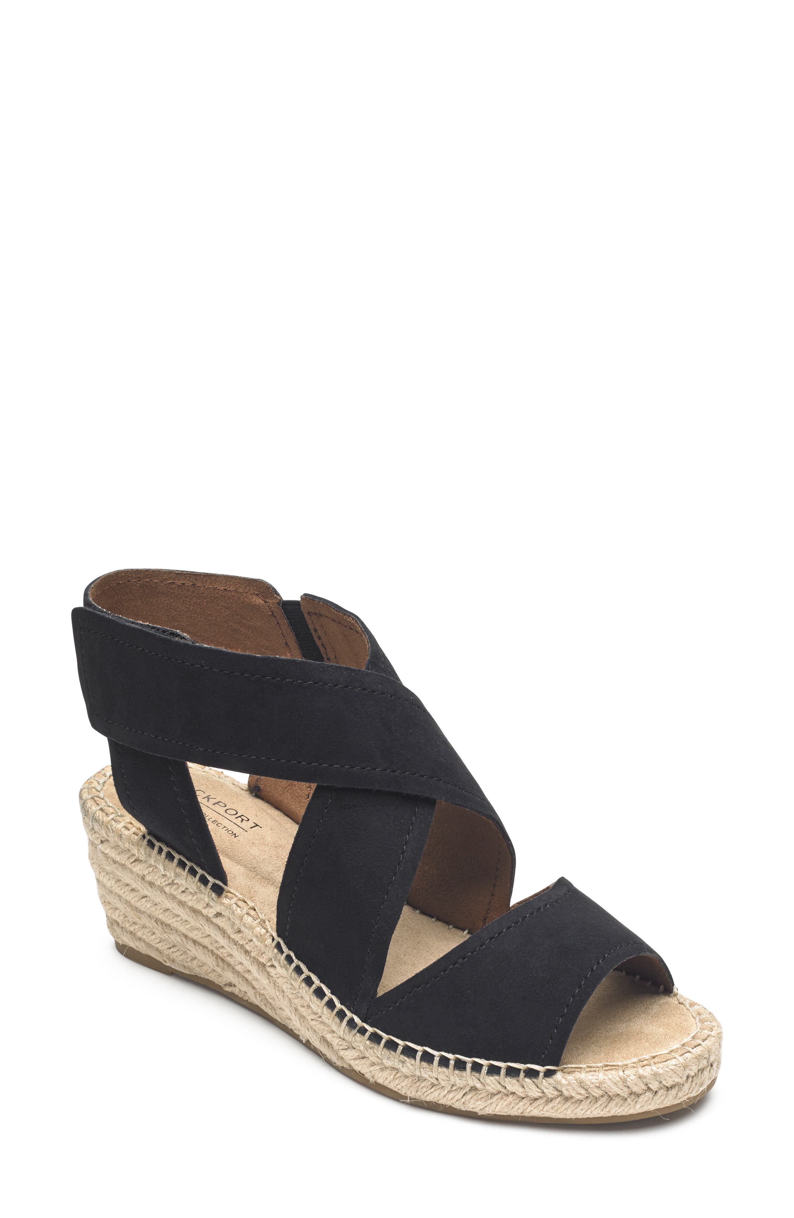 Rockport Cobb Hill Kairi Wedge Sandal, Main, color, 