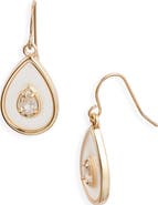 Nordstrom Resin Cubic Zirconia Teardrop Earrings