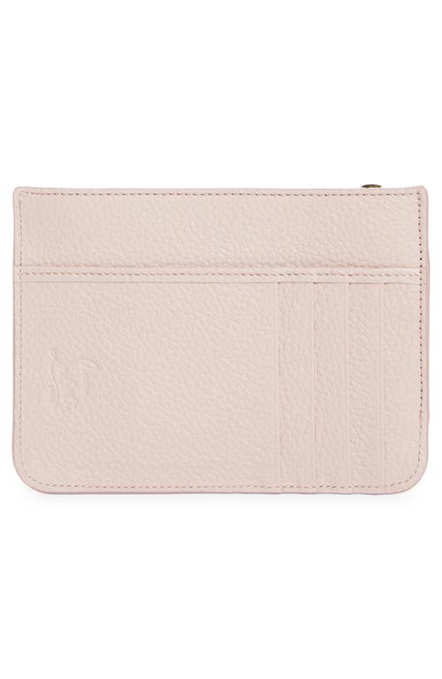Christian Louboutin Paloma Loubinthesky Calfskin Coin Purse In Vintage Rose