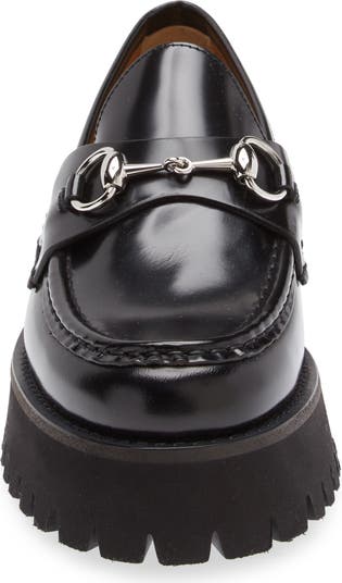 ★GUCCI★関税込♪NEW♪Sylke Horsebit レザー ローファー ☆GUCCI☆関税込♪NEW♪Sylke Horsebit レザー ローファー