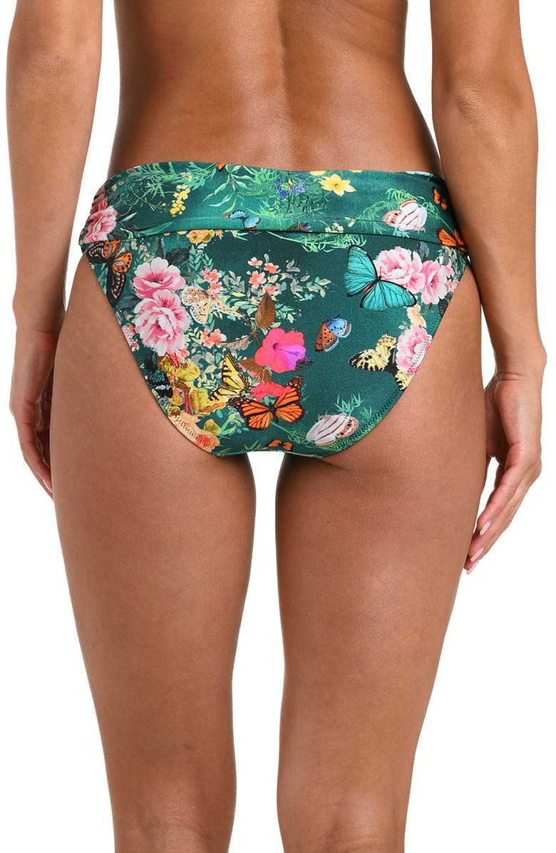 L'AGENCE Miya Bikini Bottoms, Alternate, color, Green Multi