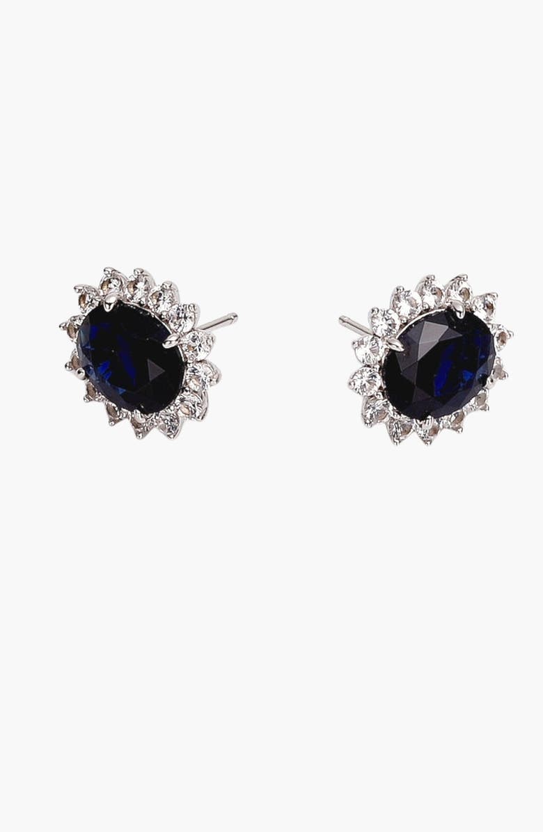 Aurate New York Diana Stud Earrings, Alternate, color, White