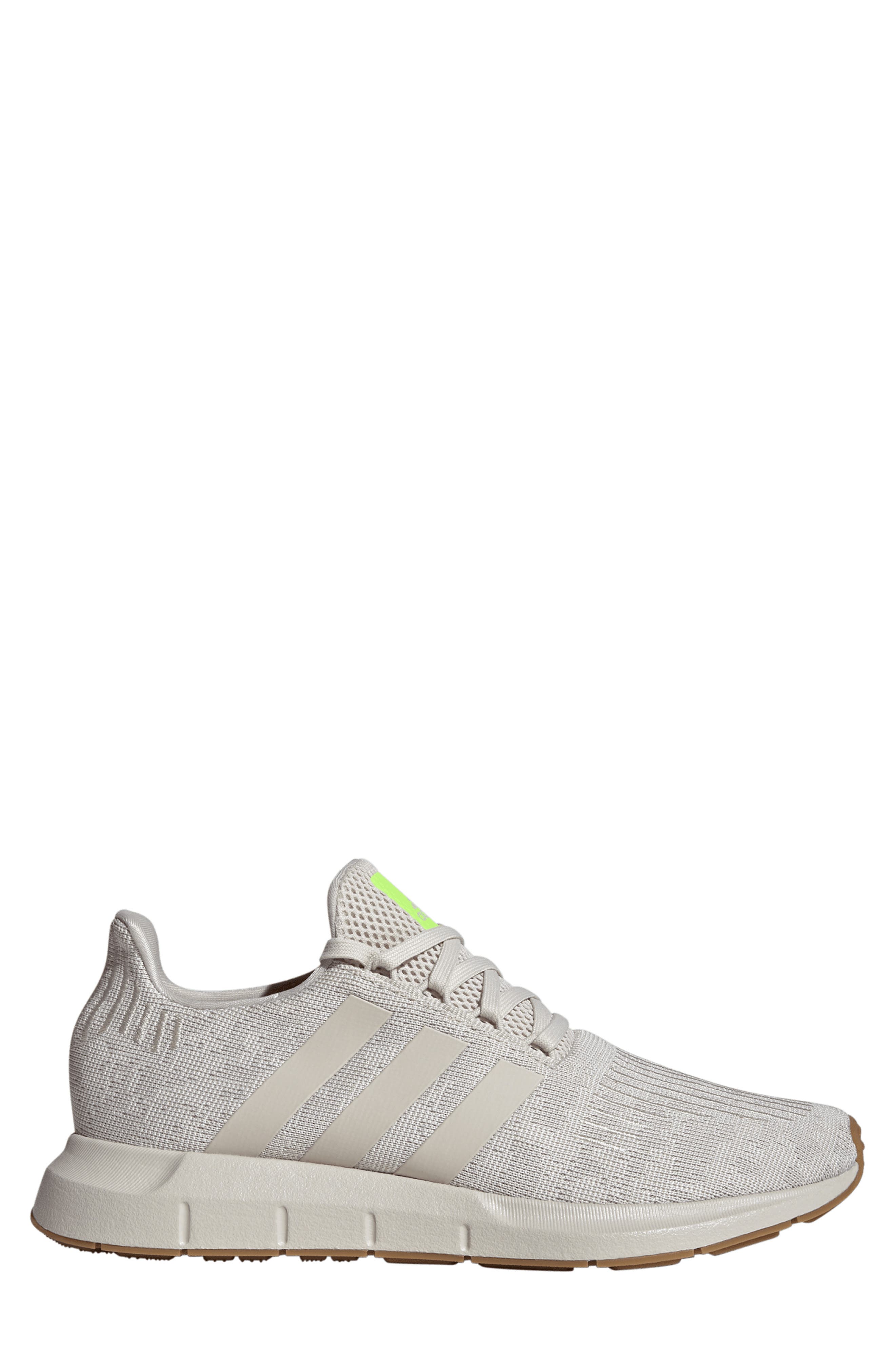 adidas Swift Run Sneaker, Alternate, color, Alumina/Alumina/Lucid Lemon