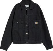 Carhartt Work In Progress Belmar Snakeskin Print Denim Jacket