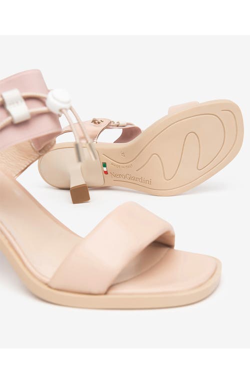 Nerogiardini Bungee Ankle Strap Sandal