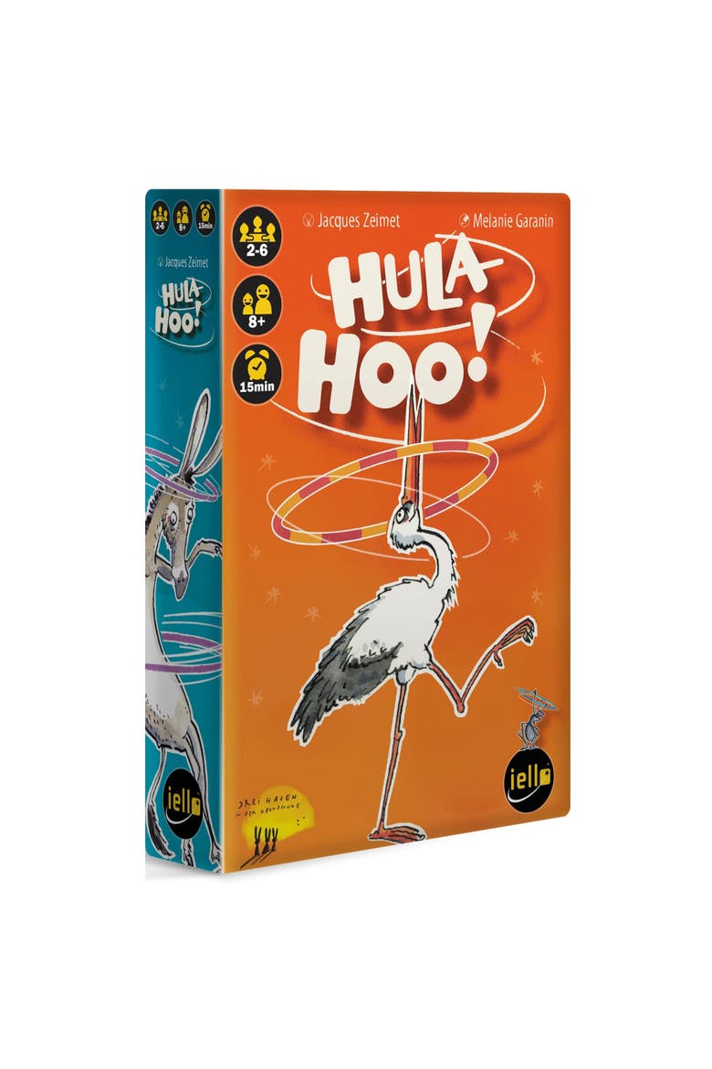 Hula Hoo Funny Party Game, Card Discarding, Animal Themed, Main, color, Multicolored
