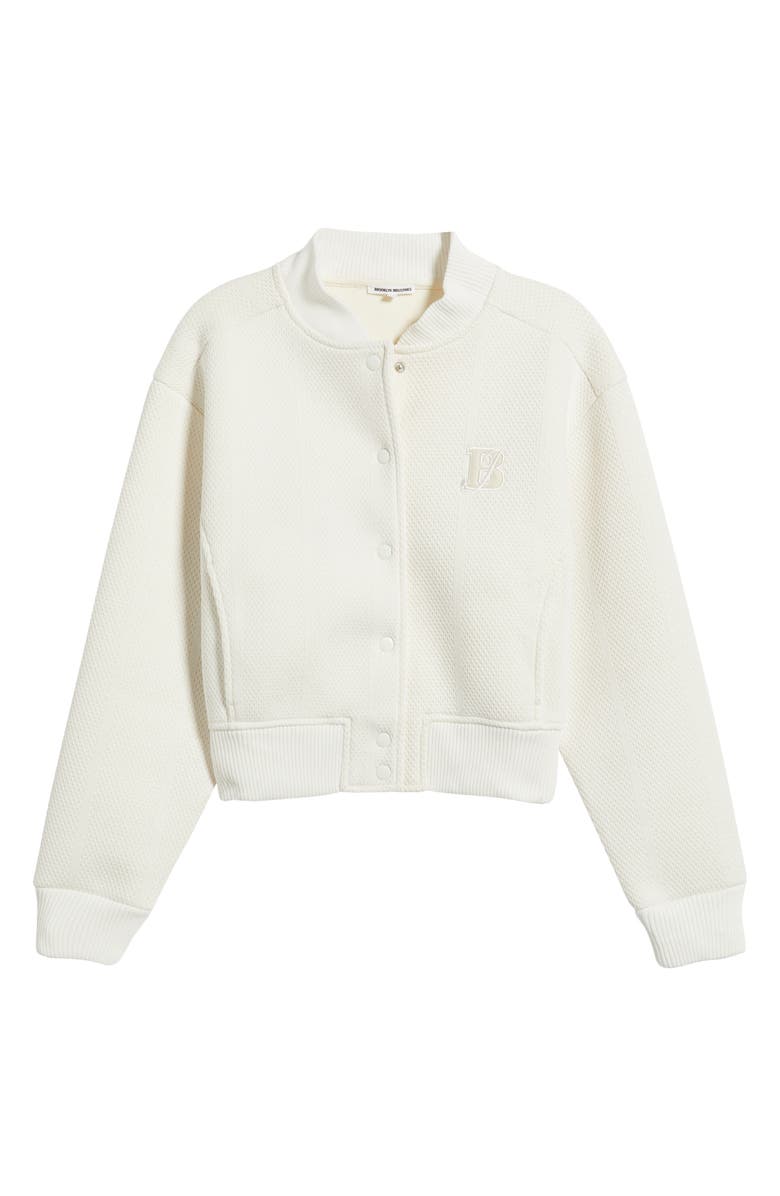 Brooklyn Industries Cotton Bomber Jacket, Alternate, color, Antique White