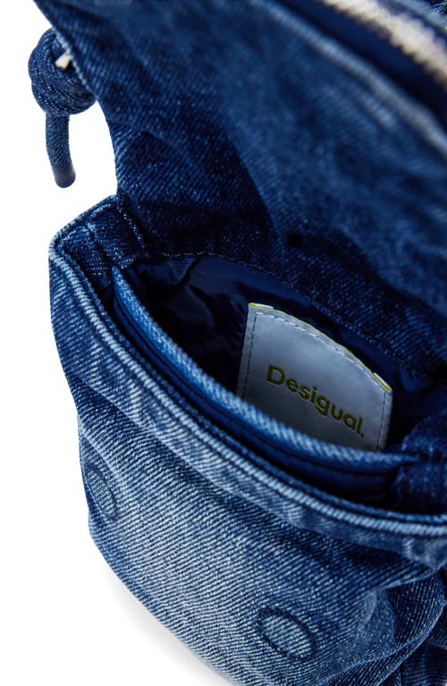 DESIGUAL DESIGUAL OTHERS DENIM CROSSBODY BAG