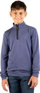 TailorByrd Kids' Modal Quarter Zip Sweater