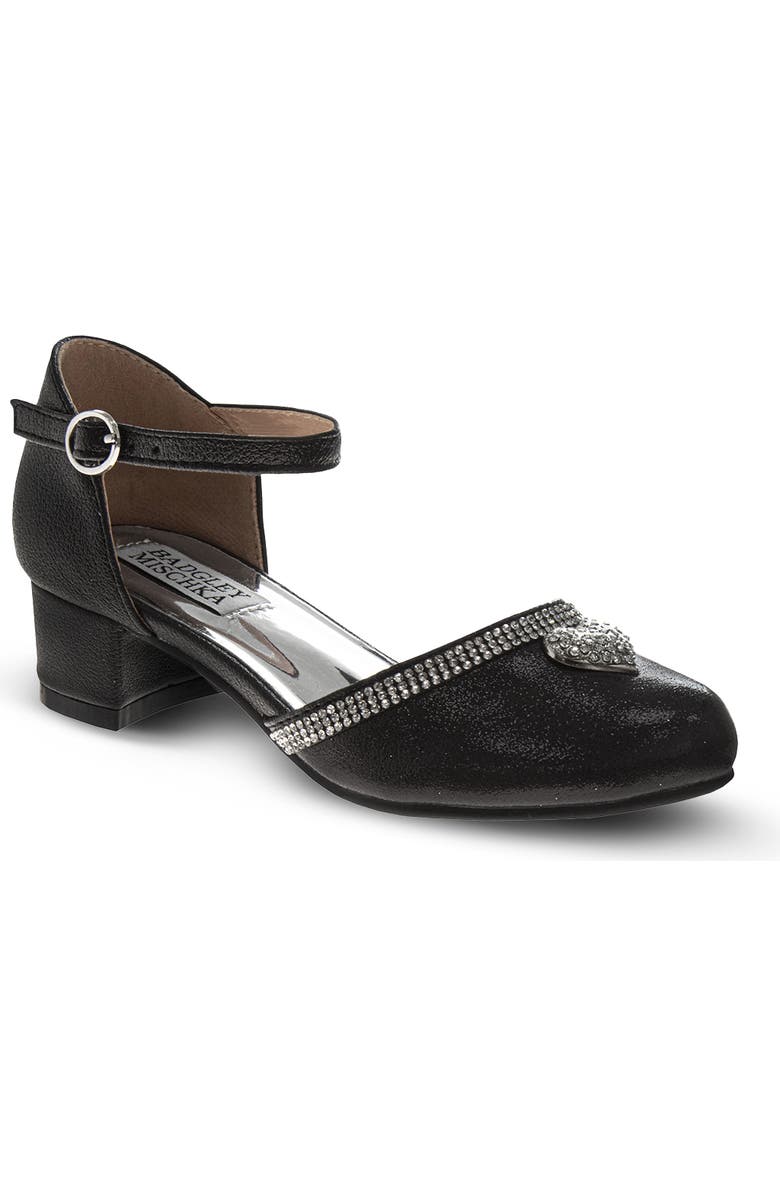 BADGLEY MISCHKA Low Heeled Dress Shoes, Main, color, Black