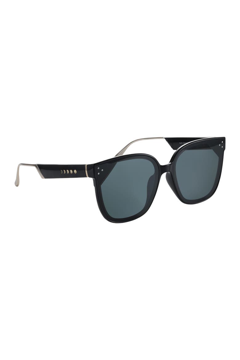 Veil Slider Alpha Sunglasses, Alternate, color, Smoke