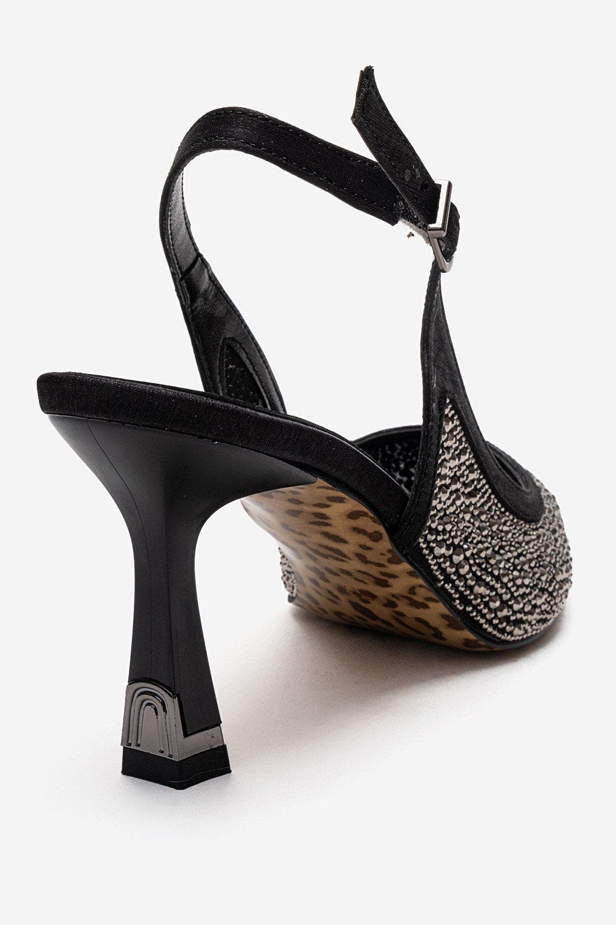 Prologue Shoes Frea Slingback Stiletto Pump, Alternate, color, Black