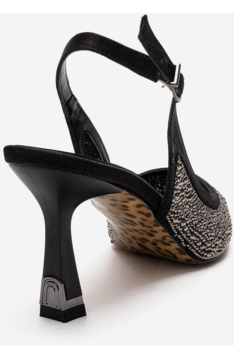 Prologue Shoes Frea Slingback Stiletto Pump, Alternate, color, Black