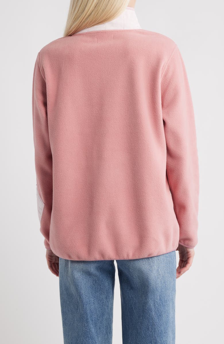 HAPPY CAMP3R Ditsy Daisy Henley Pullover, Alternate, color, Mauve