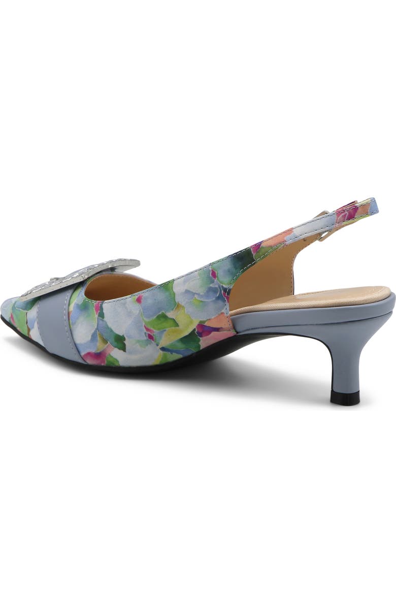 Adrienne Vittadini Sabia Slingback Pump, Alternate, color, Blue Multi