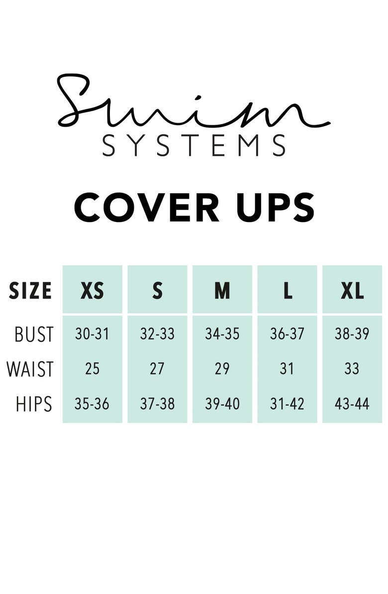 Swim Systems Giovanna Cover-up Mini Dress, Alternate, color,