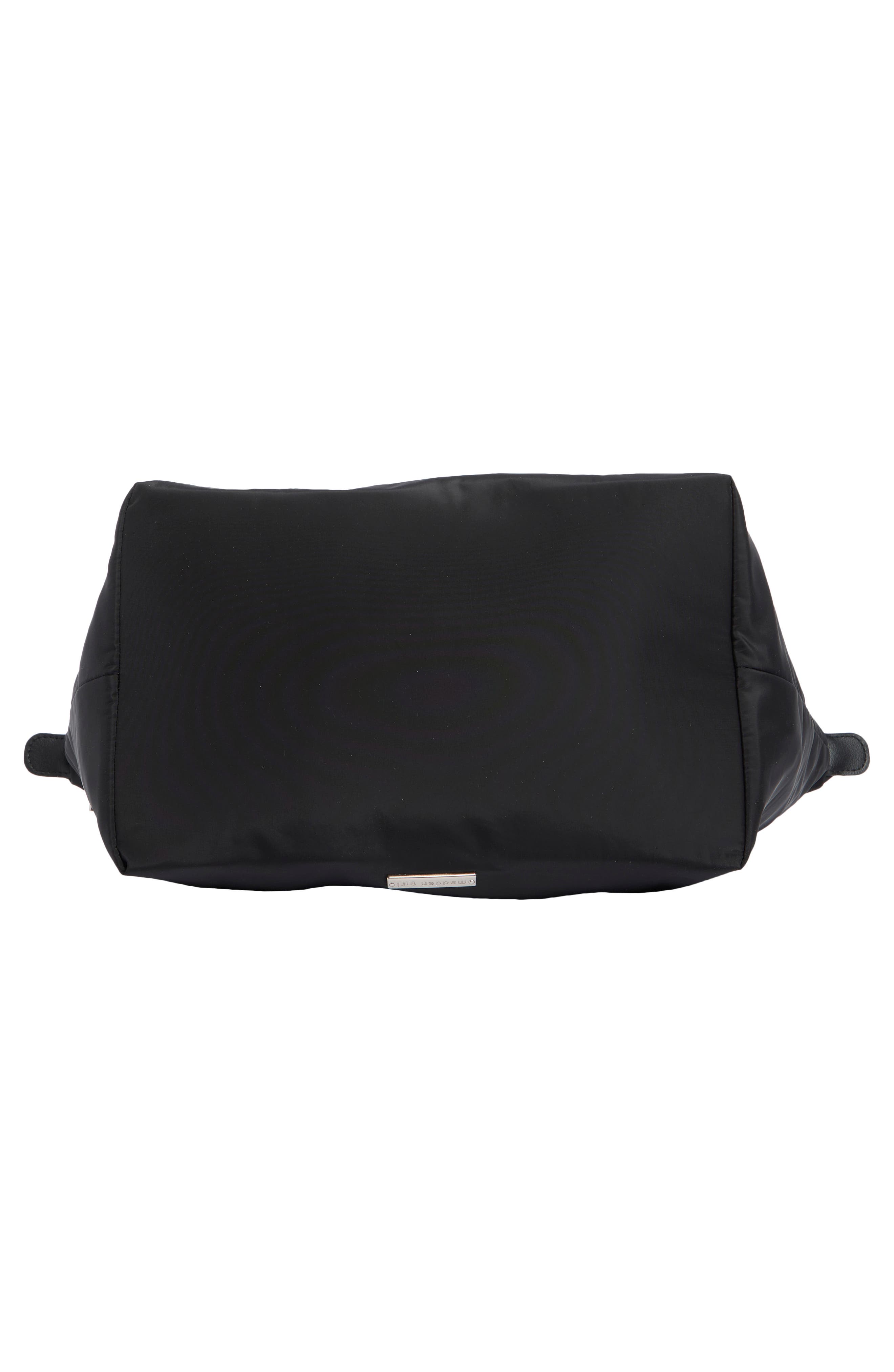 Nylon Tote Bag, Alternate, color, BLACK