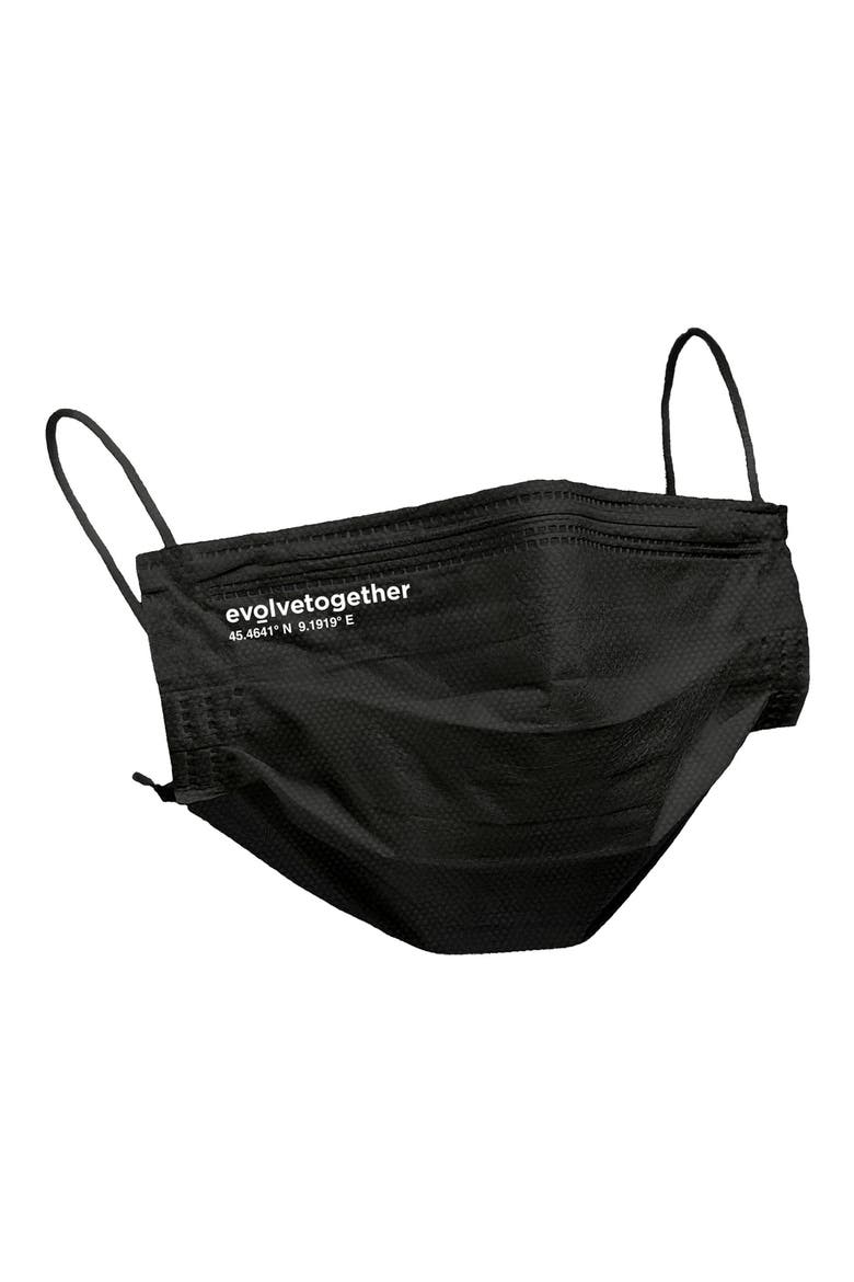 Milan - 30 Face Masks, Alternate, color, BLACK