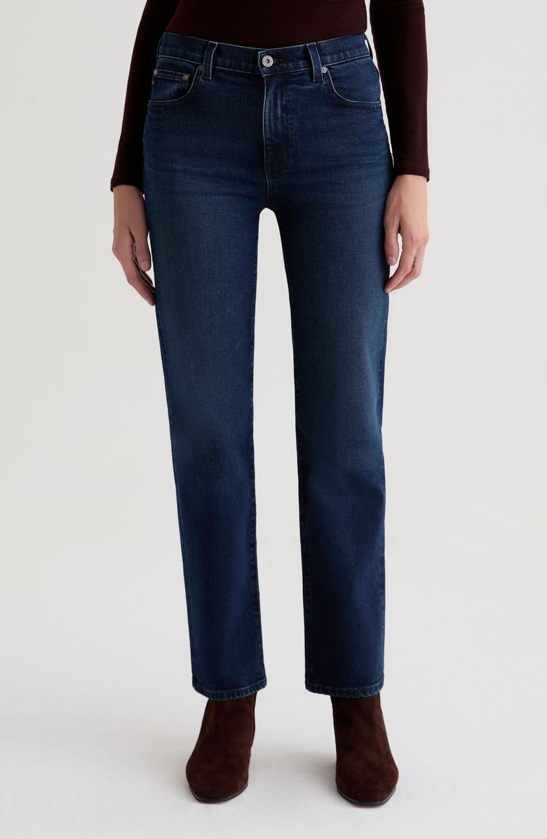 AG Brinley Classic Straight Leg Jeans, Main, color, Midnight Sun